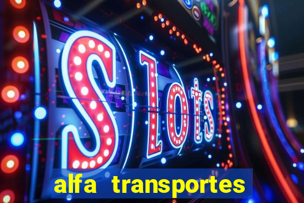 alfa transportes novo hamburgo